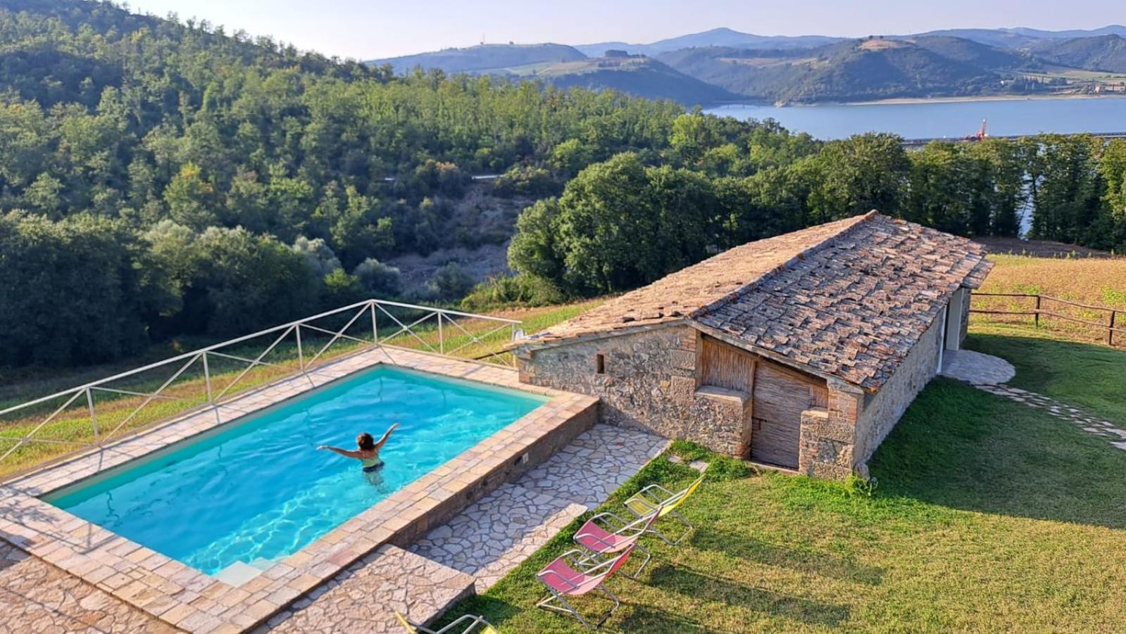 Casale Al Lago Con Piscina E Sauna Corbara  Luaran gambar